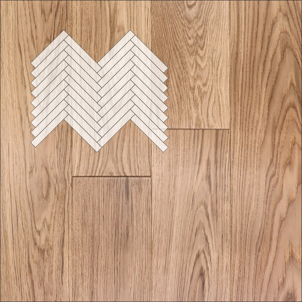 Инженерная доска PRIMAVERA Дуб Cono (натур) Английская елка