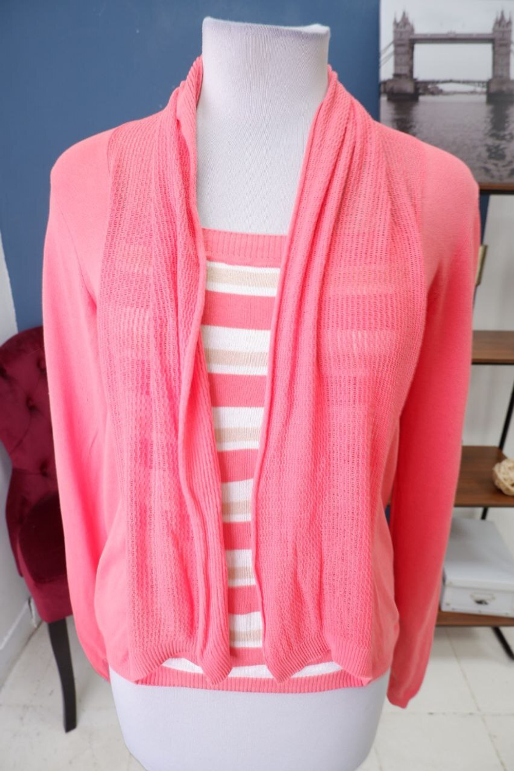 Кофта Oodji комбинированная 46 размер