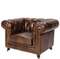 Кресло Chesterfield, кожа Antique Master
