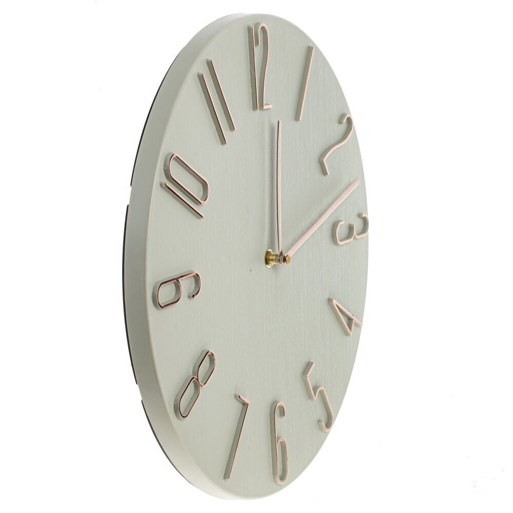 GAEM Часы настенные декоративные, L35,5 W2,5 H35,5 см, (1xАА не прилаг.), 2в.