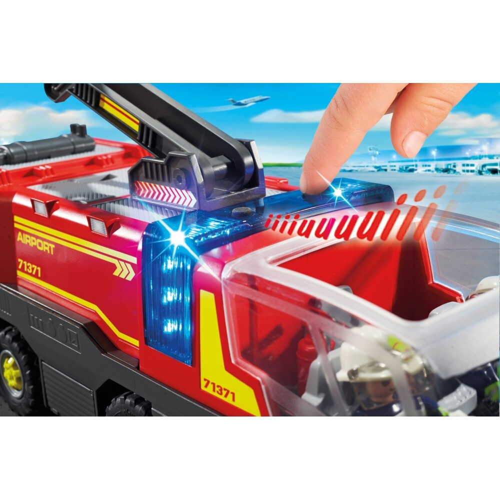 Playmobil - Пожарная машина для аэропорта City Action 71371X / артикул   71371X  / GTIN 4008789713711
