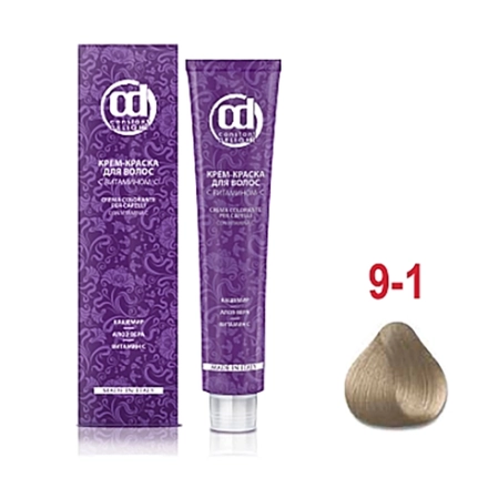 9/1 краска с витамином С для волос, блондин сандре 100 мл