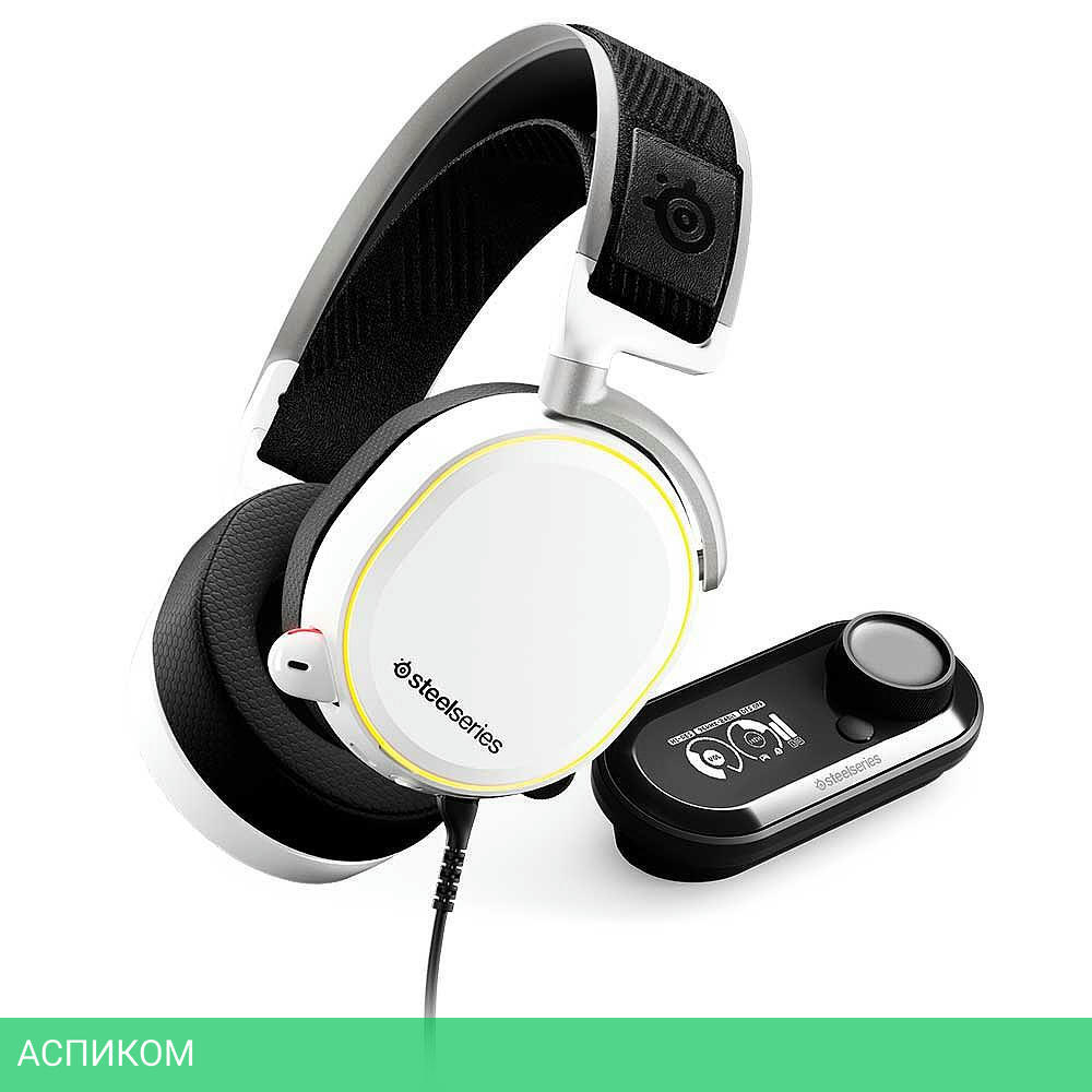 Наушники Steelseries Arctis Pro GameDAC белый (61454)