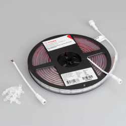 Светодиодная лента герметичная COB-PS-X840-12mm 24V RGB (16 W/m, IP67, CSP, 5m) (Arlight, -) 039966