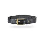 Ремень поясной ХСН, с тиснением (40мм), Черный