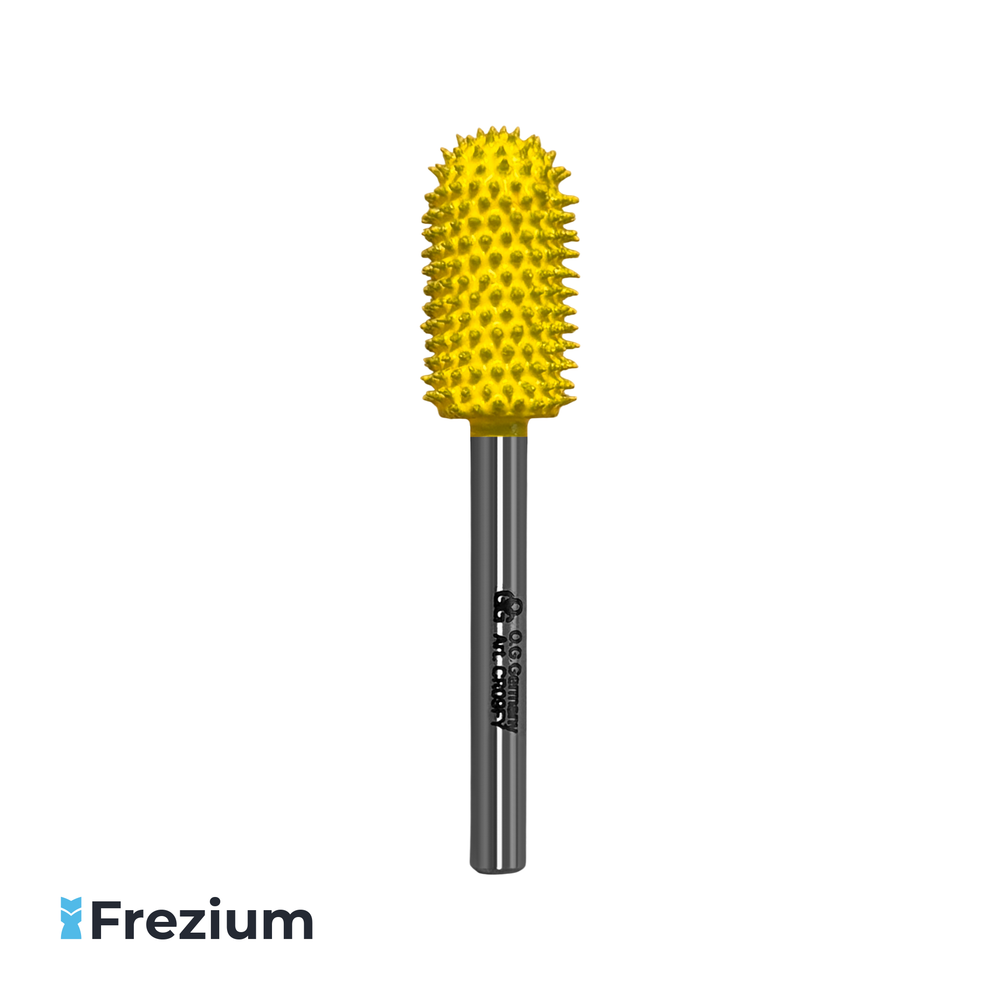 Борфреза твердосплавная по дереву закругленный цилиндр "O.G.Germany" 8.5x3.175x16x41 Мелкая Зернистость; CR09FY