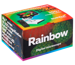Микроскоп цифровой Levenhuk Rainbow DM700 LCD - фото 3