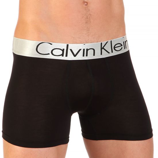 Мужские трусы боксеры Calvin Klein черные