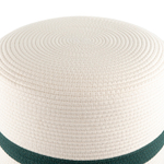 Пуф andrin, светло-бежевый/зеленый