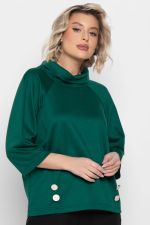 Джемпер Эдельвейс (изумруд) Б15002-18М LT Collection