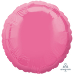 Шар фольгированный Круг 43 см (Розовый)