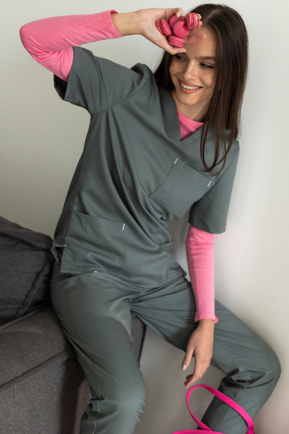 Блуза женская м640 liberty комфорт шалфей