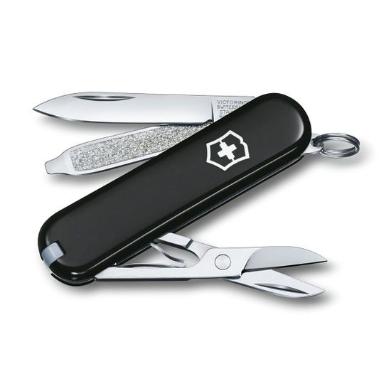 Нож - брелок Victorinox 0.6223.3G Classic SD клинок из стали X55CrMo14, рукоять cellidor