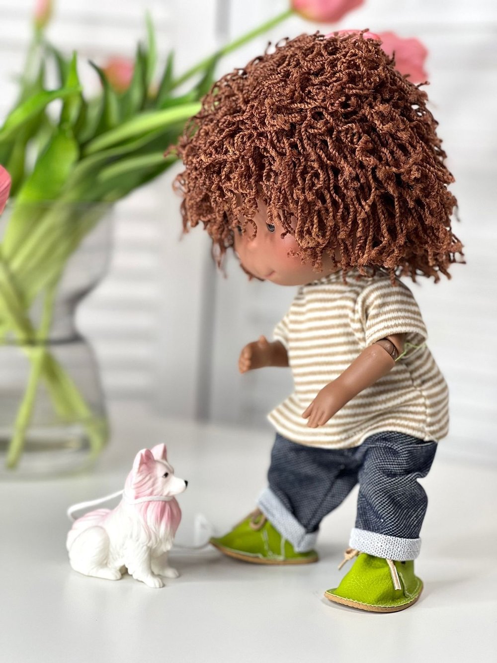 Кукла Nines виниловая 30см PIPPO шарнирная (2902K)