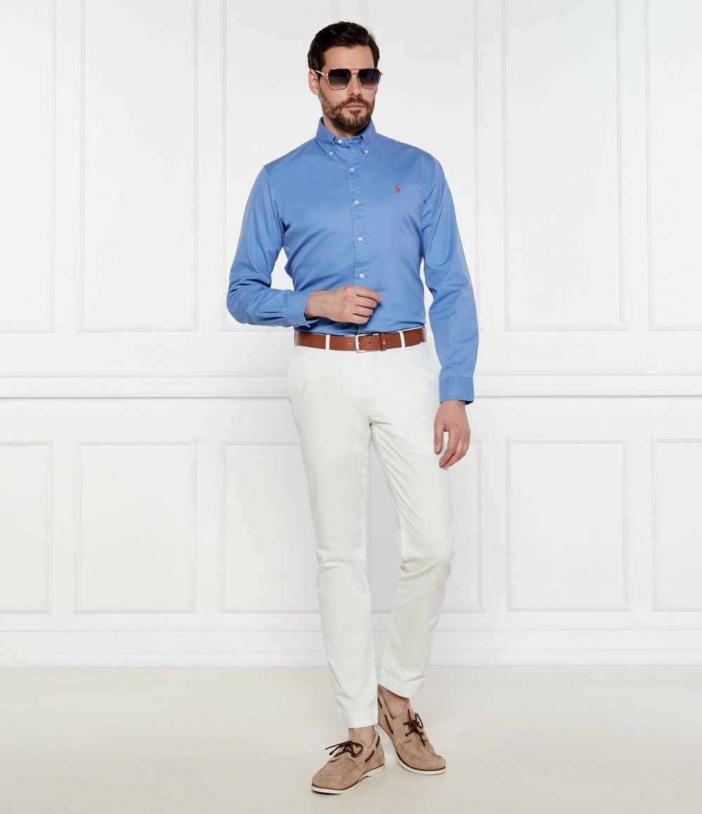 Рубашка POLO RALPH LAUREN - голубой(710937993)