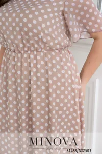 Платье 2503-бежевый Minova