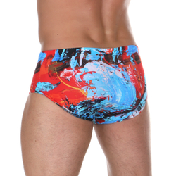 Мужские плавки с разноцветным принтом DOREANSE 3829