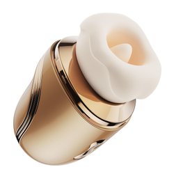 Имитатор куннилингуса BeYourLover Lippy (Губы) вакуумно-волновой с функцией лизания и нагревом