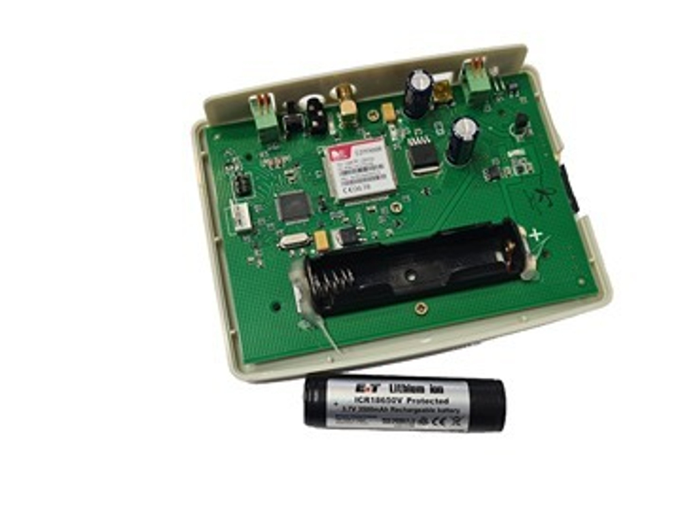 Ремонт аккумулятора для теплоинформатора Бастион