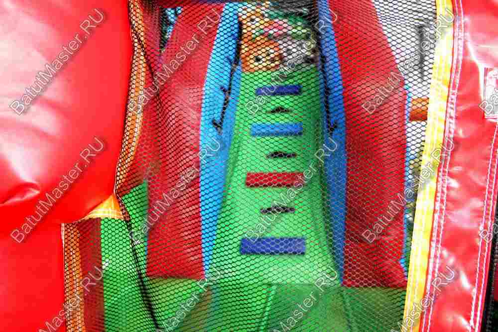 Коммерческий надувной батут "Звериный мир" 7*5*4 м