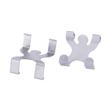 Набор крючков на дверцы кухонных шкафчиков Kamille KM-8847 из нержавеющей стали