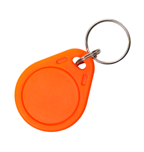 RFID брелок-ключ MIFARE 1K (13.56 МГц) ОРАНЖЕВЫЙ