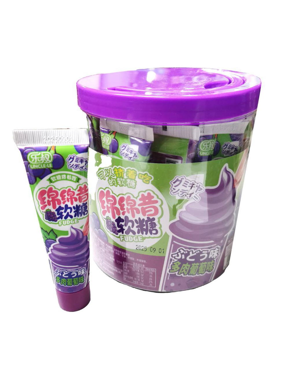 Джем Unclen Le тюбик Виноградный  25 гр