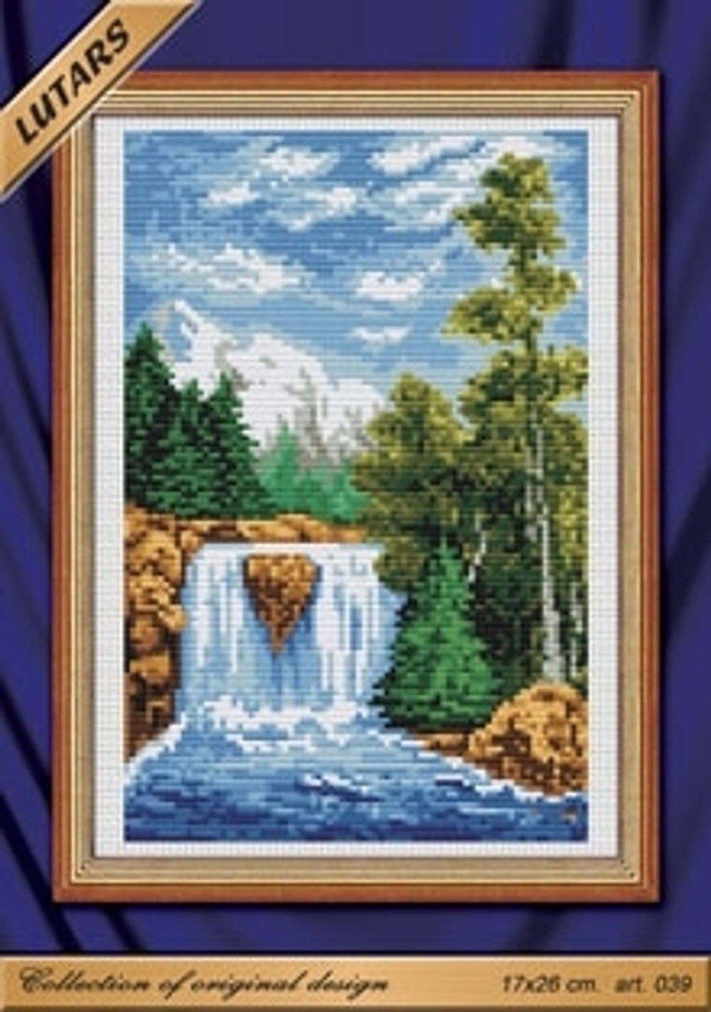 "Река"-039-вышивка