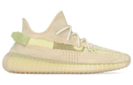 Adidas originals Yeezy Boost 350 V2 linen "Flax" Asia limited shock absorption, wear-resistant, breathable, lightweight low-cut sports casual shoes for men and women the same style light brown 2022 edition