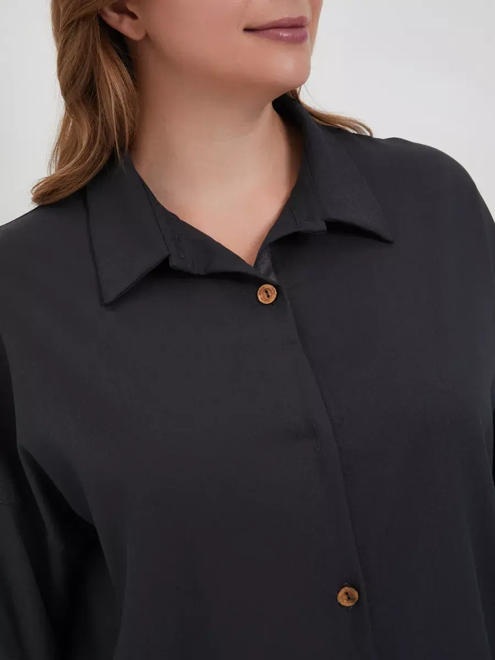 Рубашка оверсайз под футболку