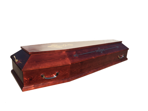 Гроб полированный Б-2