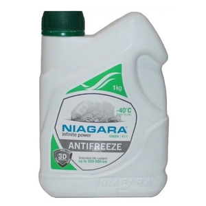 Жидкость охлаждающая "Антифриз" "Ниагара" G11 (зеленый) 1 кг