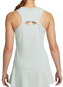 Топ теннисный Nike Court Dri-Fit Victory Tank - light silver/black - Gray