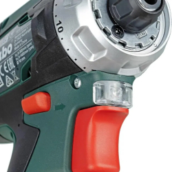 Безударная дрель Metabo PowerMaxx BS Безударная дрель-шуруповерт [600984000] (10.8В 2х2.0,LC40,патр,коробк )
