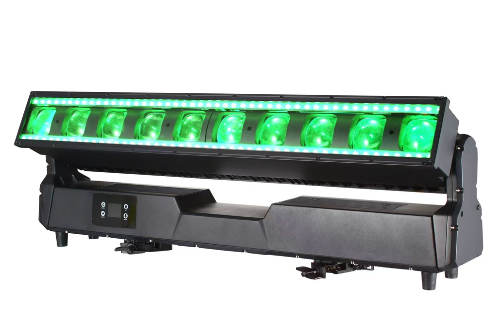 ST1060 — Zoom LED Pixel Strip Moving Wash 10×60 Вт + 120×1 Вт RGBW/RGBA с зумом 2.8°-31°