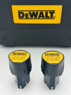 Шуруповерт аккумуляторная дрель DeWalt 12V 2 АКБ