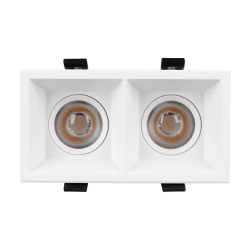 Светильник MS-FLOW-BUILT-S157x85-2x12W Warm3000 (WH, 15 deg, 230V) (Arlight, IP20 Металл, 5 лет) 055919