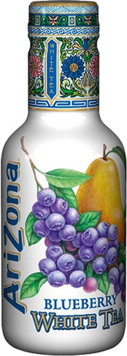 Чай Холодный Белый со Вкусом Черники Arizona Blueberry White Tea 0.5 - пэт
