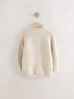 Кардиган на молнии для мальчика Next AW4-442, Бежевый