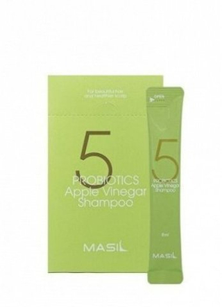 Шампунь от перхоти с пробиотиками и яблочным уксусом MASIL 5 Probiotics  Apple Vinergar Shampoo 8ml