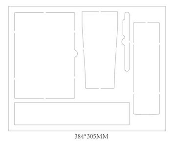 Ложемент для коробки Mark+Radmir+Nika+Melan+Umbrella (Белый)