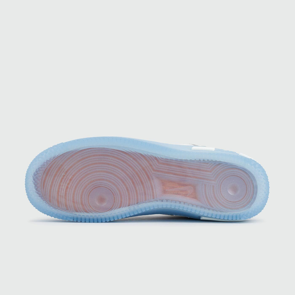 Кроссовки Nike Air Force 1 React Grey Sky Blue Wmns
