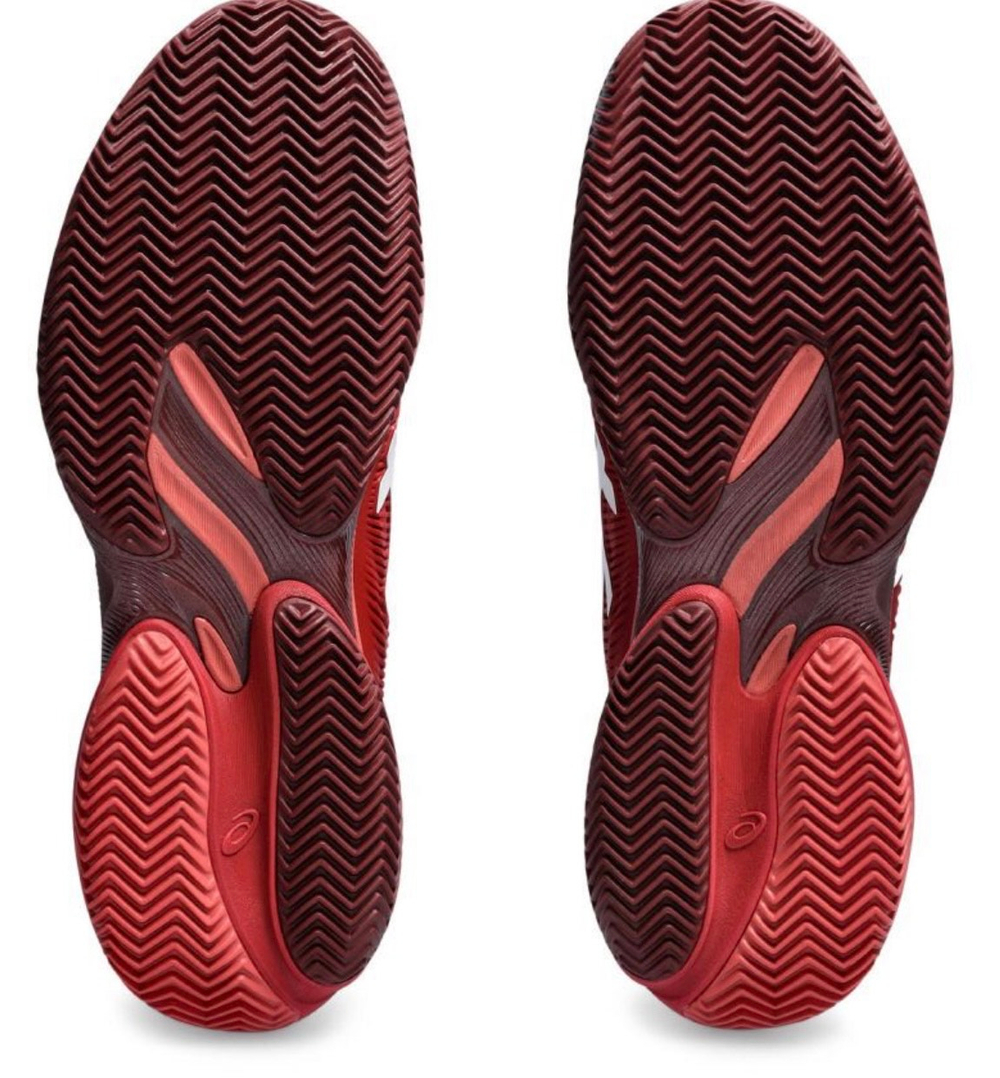 ASICS, COURT FF 3 NOVAK CLAY, CRANBERRY/WHITE, MEN, US 9,5 /EUR 43,5 /UK 8,5 /СМ 27,5