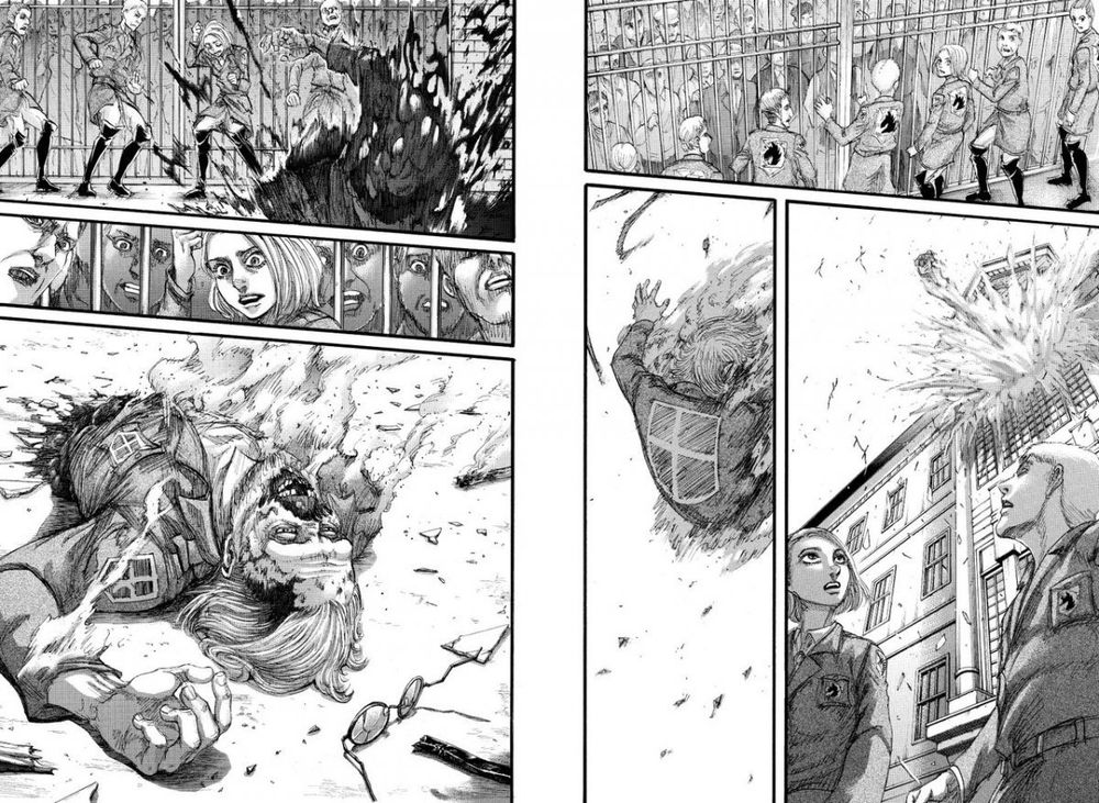 Манга Атака на титанов. Том 14