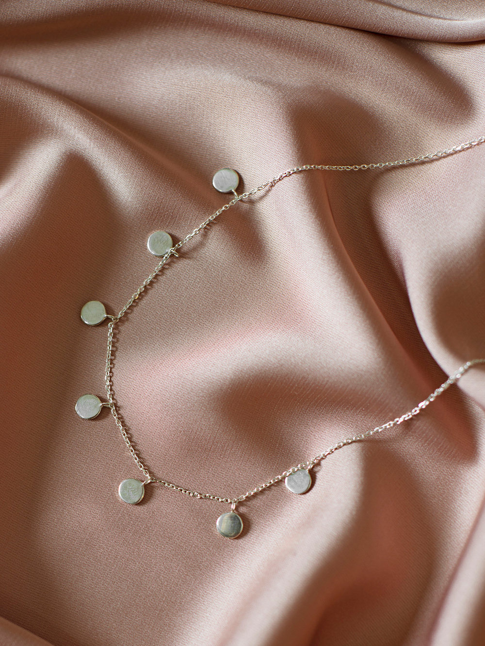 Ожерелье FULL MOON, серебро