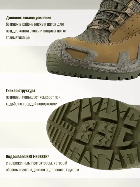 Ботинки 1192 V-Clutch PRO On Duty Mid, Vaneda