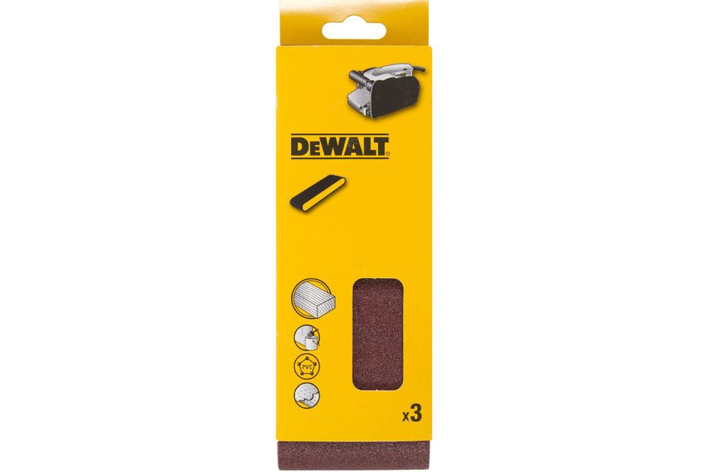 Лента шлифовальная (3 шт; 45х715 мм; 240G) DEWALT DT3355