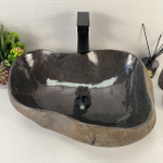 Раковина из речного камня RS-65414 52*38*15 0862