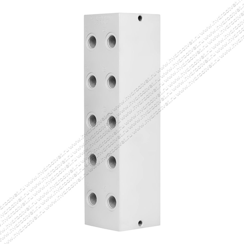 EM213/5Y - Пятиместная присоединительная плита для гидравлических распределителей и клапанов NG6 (аналог DR06/50)