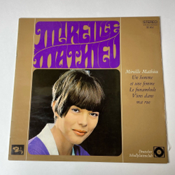 Винтажная виниловая пластинка LP Mireille Mathieu Мирей Матьe Soldats Sans Armes (Germany 1966)